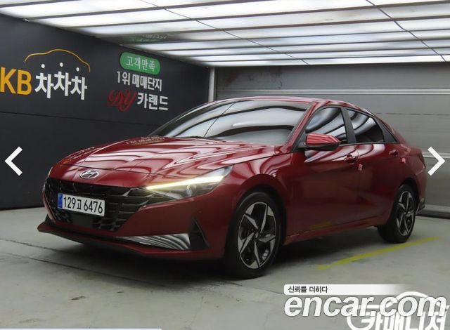 Hyundai AVANTE из Кореи Encar