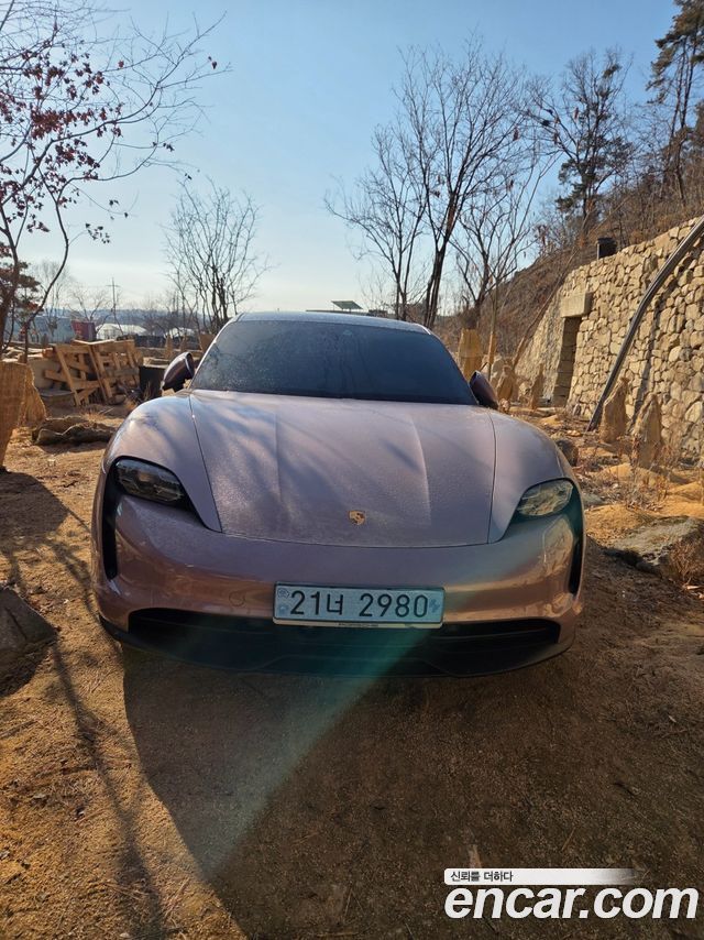 Porsche Taycan из Кореи Encar