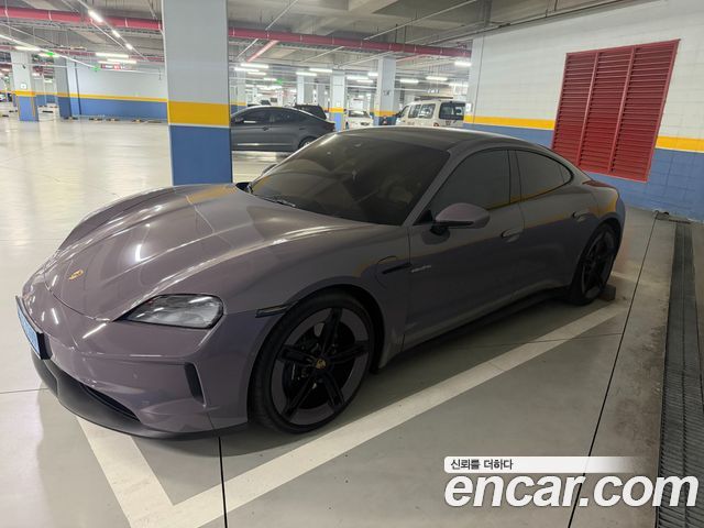 Porsche Taycan из Кореи Encar