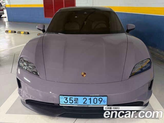 Porsche Taycan из Кореи Encar