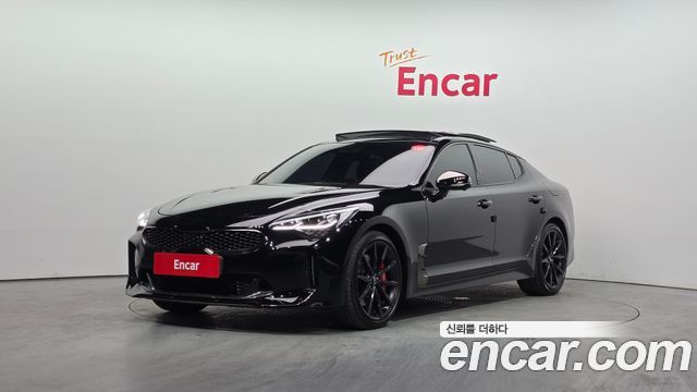 Kia Stinger из Кореи Encar
