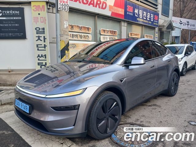 Tesla Model Y из Кореи Encar