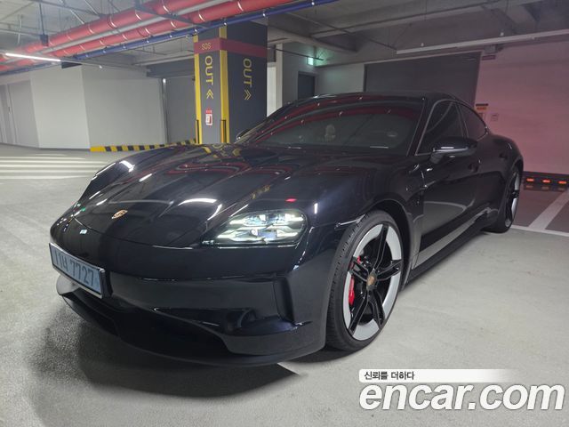 Porsche Taycan из Кореи Encar