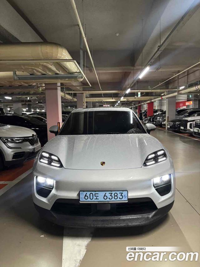 Porsche Macan из Кореи Encar