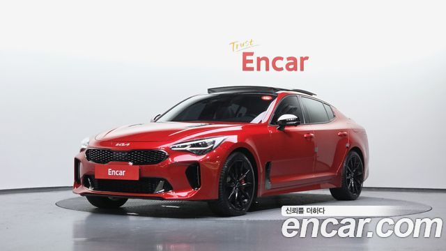 Kia Stinger из Кореи Encar