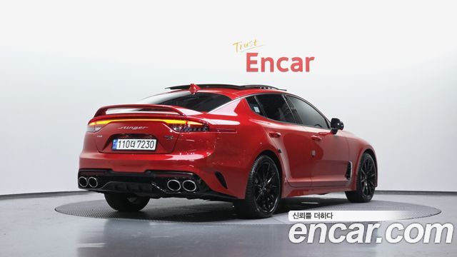 Kia Stinger из Кореи Encar