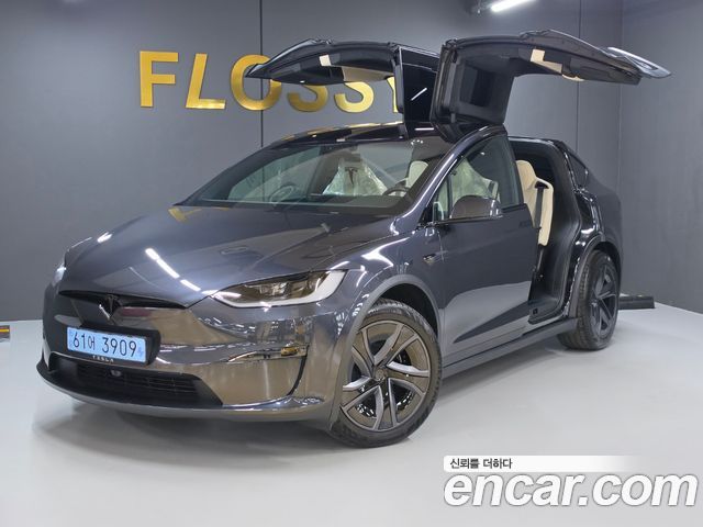 Tesla Model X из Кореи Encar