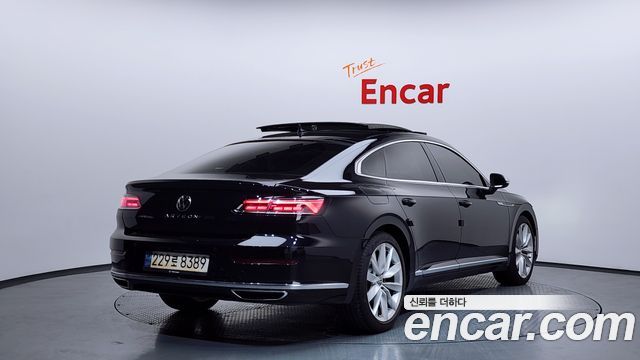 Volkswagen Arteon из Кореи Encar