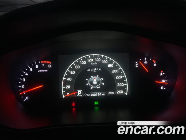 Kia K7 LPI 3.0 Prestige — пробег 254 000 км