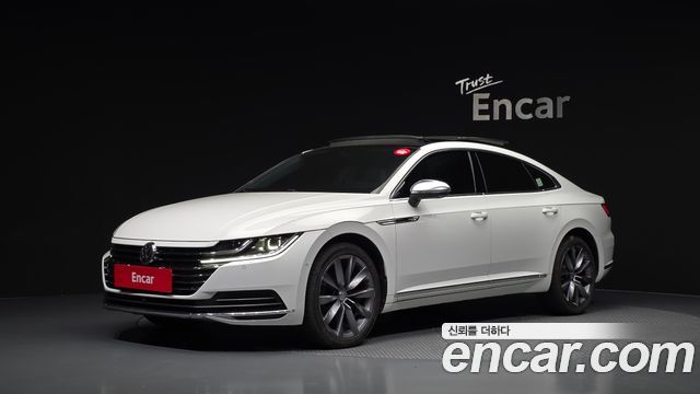 Volkswagen Arteon из Кореи Encar