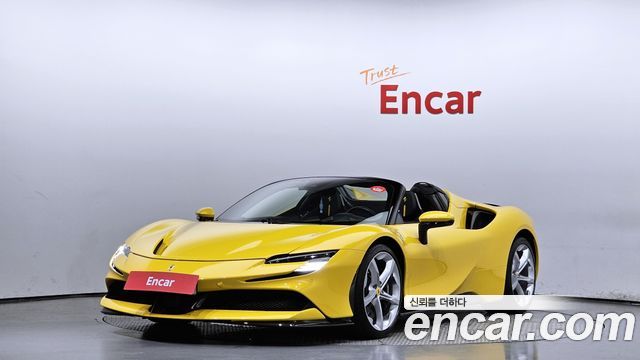 Ferrari SF90 из Кореи Encar