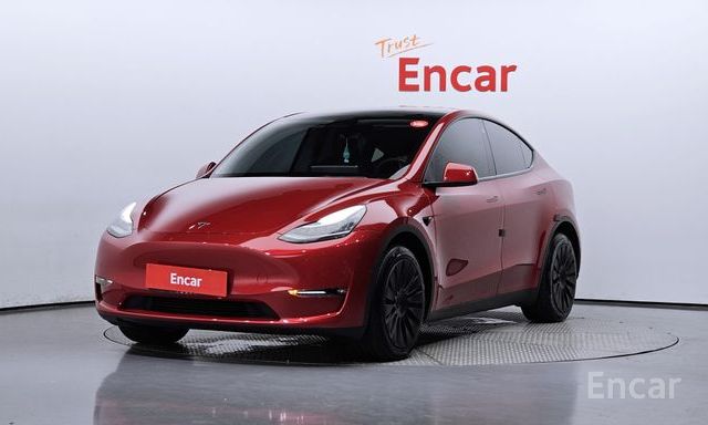 Tesla Model Y из Кореи Encar
