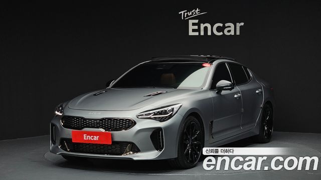 Kia Stinger из Кореи Encar
