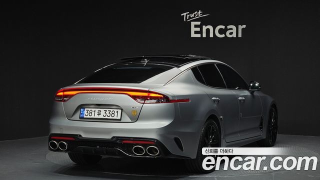 Kia Stinger из Кореи Encar
