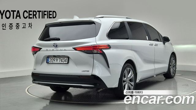 Toyota Sienna из Кореи Encar