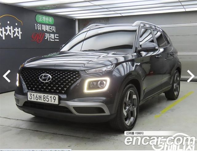 Hyundai Venue из Кореи Encar