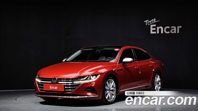 Volkswagen Arteon из Кореи Encar