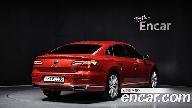 Volkswagen Arteon из Кореи Encar