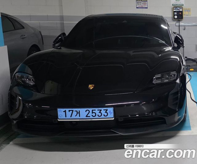 Porsche Taycan из Кореи Encar