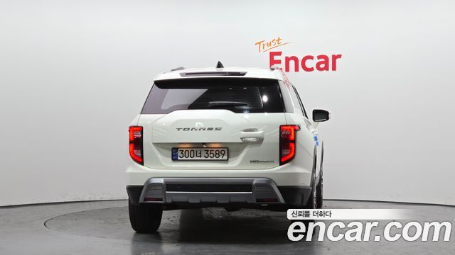 Ssangyong Torres из Кореи Encar