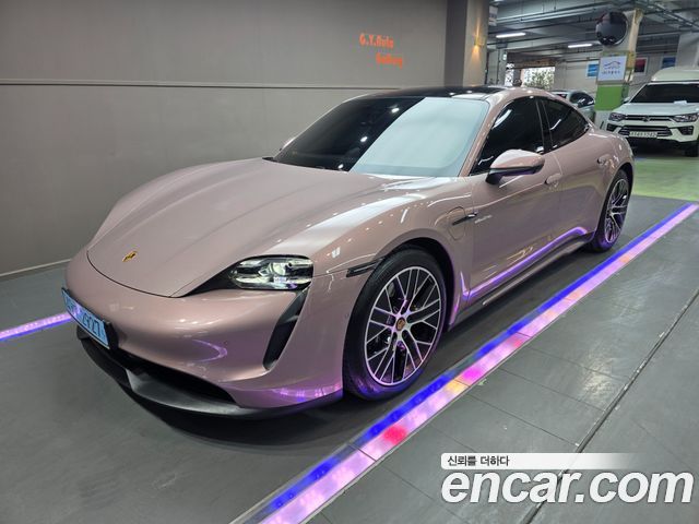 Porsche Taycan из Кореи Encar