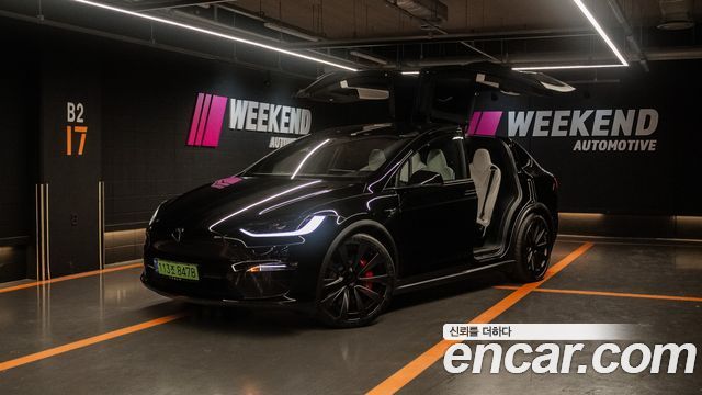 Tesla Model X из Кореи Encar