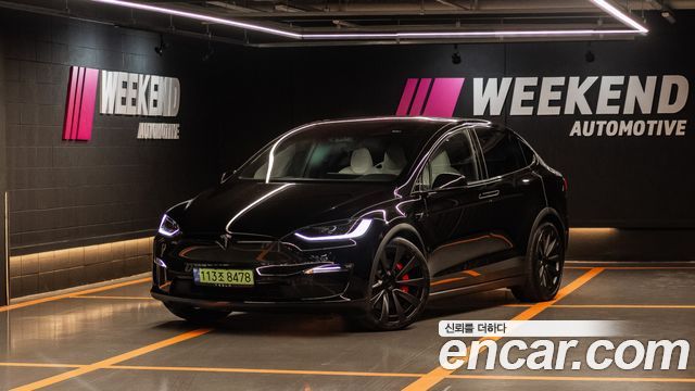 Tesla Model X из Кореи Encar
