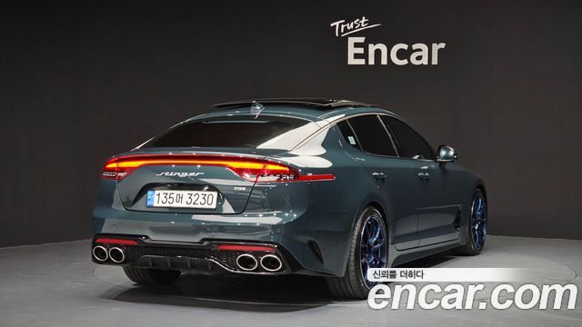 Kia Stinger из Кореи Encar