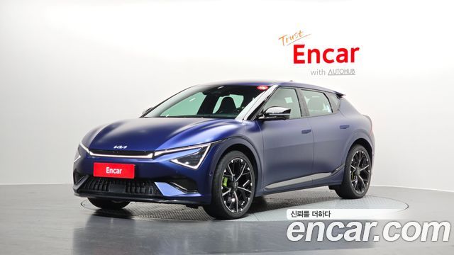 Kia EV6 из Кореи Encar