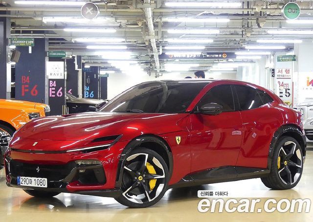 Ferrari Purosangue из Кореи Encar