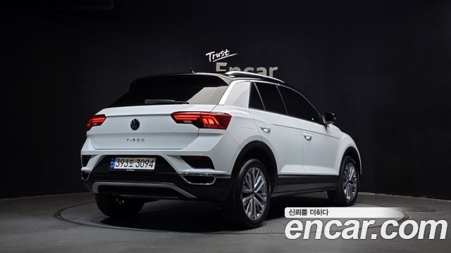 Volkswagen T-Roc из Кореи Encar
