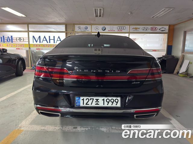 Genesis G90 из Кореи Encar