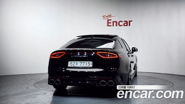 Kia Stinger из Кореи Encar