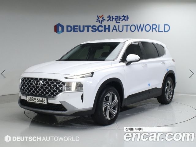 Hyundai Santafe из Кореи Encar