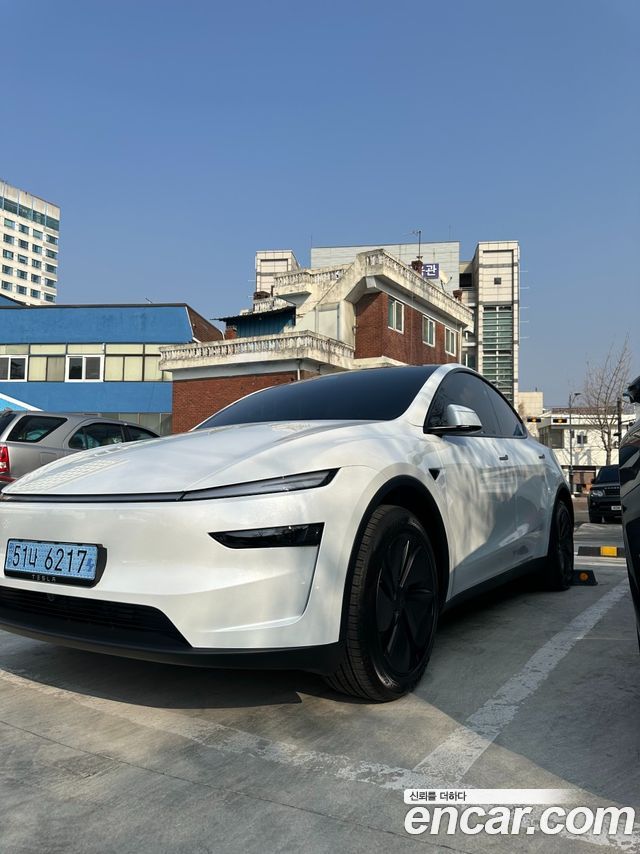 Tesla Model Y из Кореи Encar