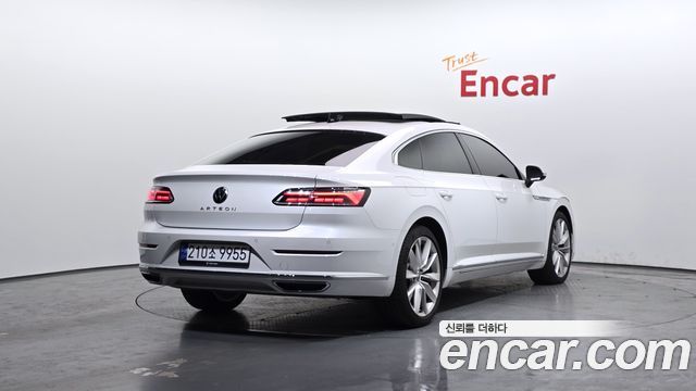 Volkswagen Arteon из Кореи Encar