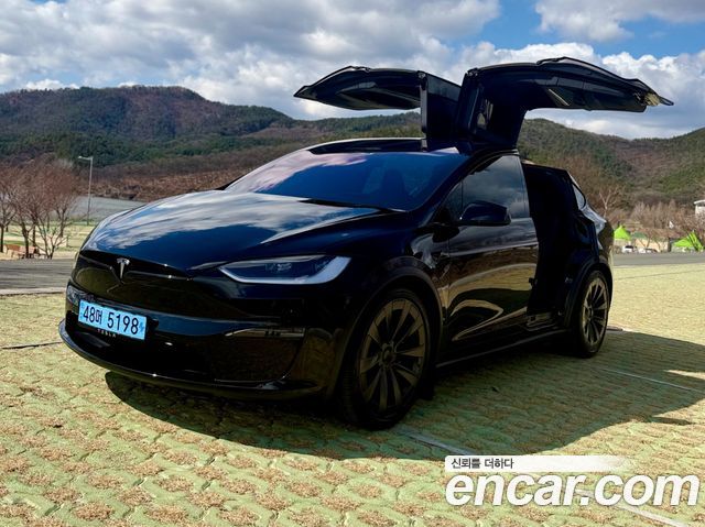 Tesla Model X из Кореи Encar