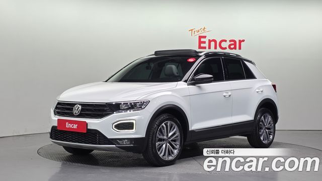Volkswagen T-Roc из Кореи Encar