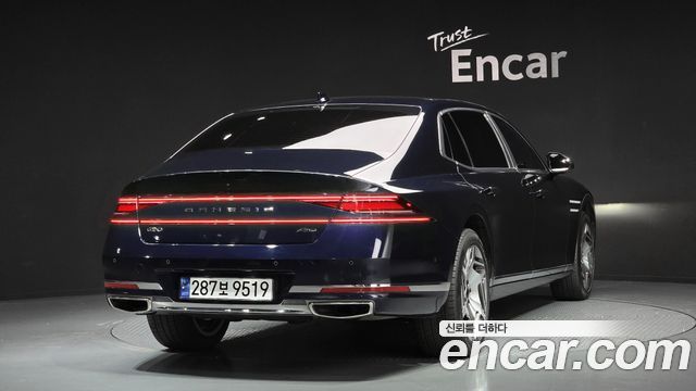 Genesis G90 Gasoline 3.5 Turbo e-S/C AWD LWB — пробег 101 622 км — фото 2 из 5