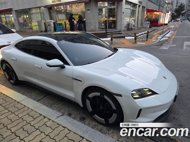 Porsche Taycan из Кореи Encar
