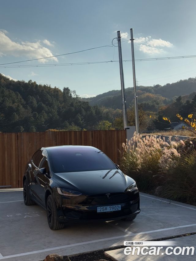 Tesla Model X из Кореи Encar