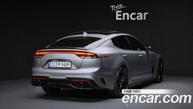Kia Stinger из Кореи Encar