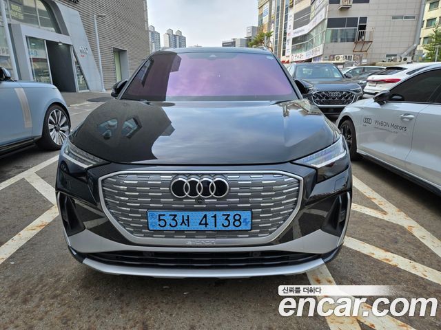 Audi Q4 e-tron из Кореи Encar