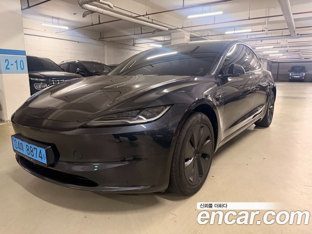 Tesla Model 3 из Кореи Encar
