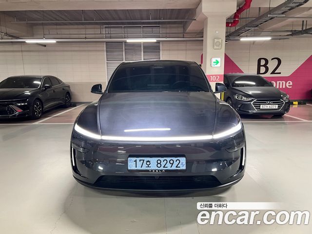 Tesla Model Y из Кореи Encar