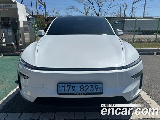 Tesla Model Y из Кореи Encar