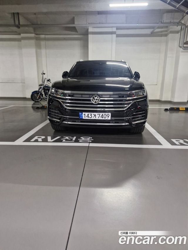 Volkswagen Touareg из Кореи Encar