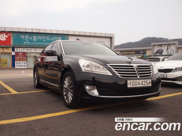 Hyundai Equus из Кореи Encar