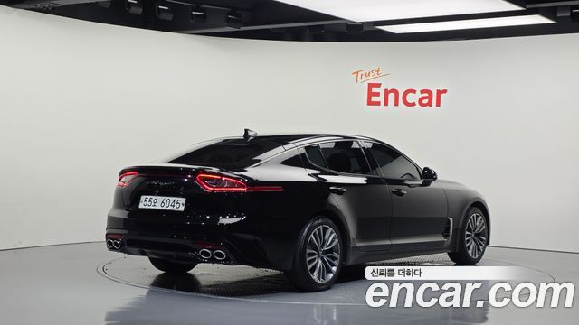 Kia Stinger из Кореи Encar