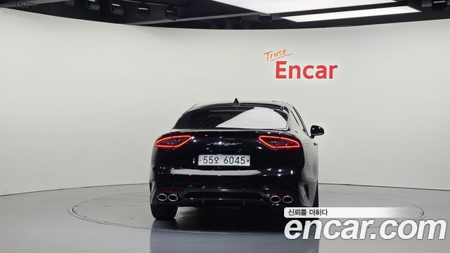 Kia Stinger из Кореи Encar
